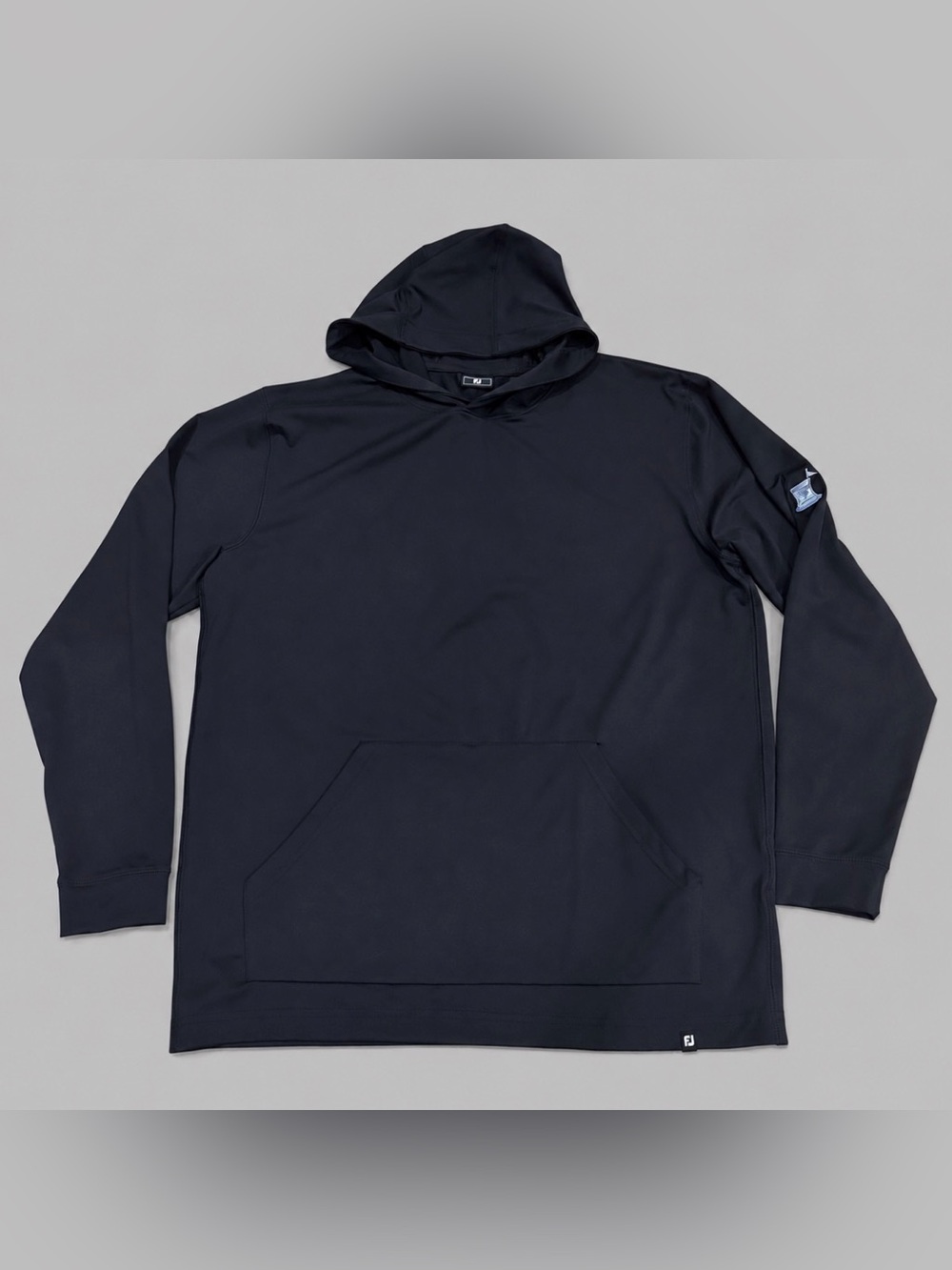 FootJoy Merion Golf Club Approach Hoodie Black Men's M 39231 Golf Pullover FJ - Picture 2 of 9